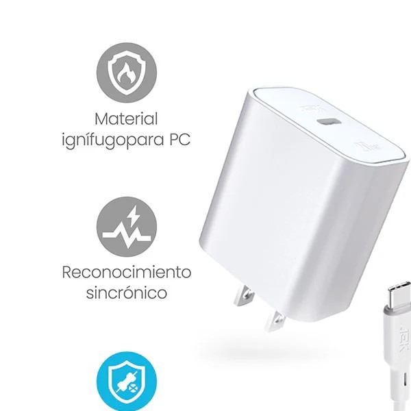 CARGADOR TIPO C A TIPO C G07TCB